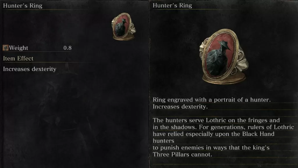 Hunter's Ring Dark Souls 3