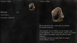 Hunter's Ring Dark Souls 3