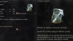 Lifehunt Scythe Miracle Dark Souls 3