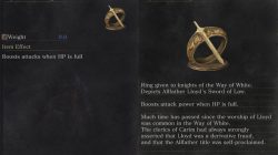 Lloyd's Sword Ring Dark Souls 3