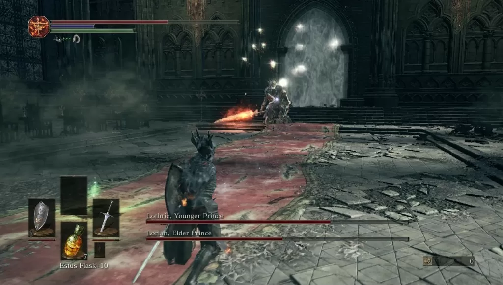 Lorian and Lothric Prince Dark Souls 3