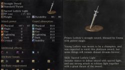 Lothric's Holy Sword Dark Souls 3