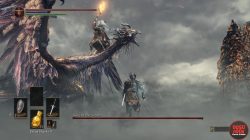 Nameless King Charged Weapon Attack Dark Souls 3