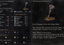 Old King's Great Hammer Dark Souls 3