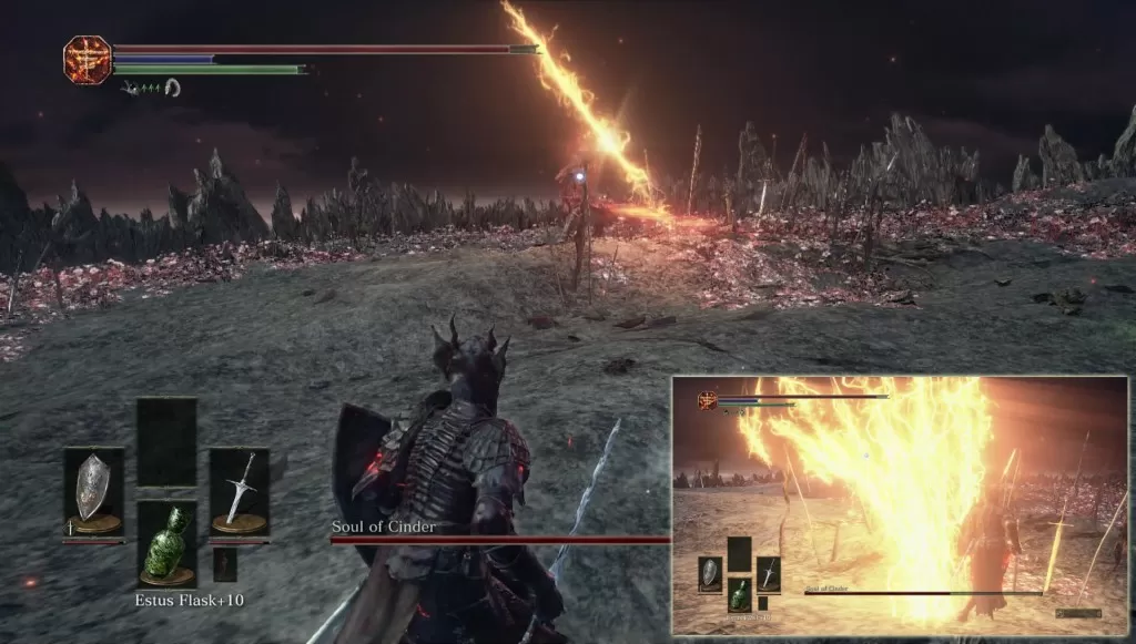 Soul of Cinder Phase 2 Lighting Dark Souls 3