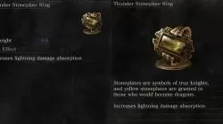 Thunder Stoneplate Ring Dark Souls 3