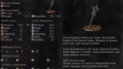 Vordt's Great Hammer Dark Souls 3