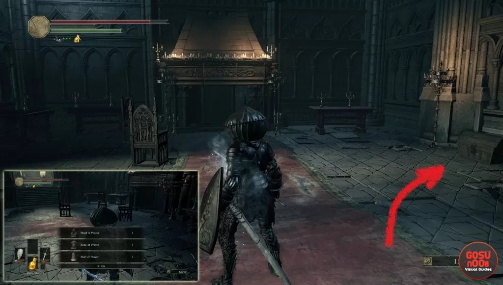 Where to find Prayer Armor Set Dark Souls 3
