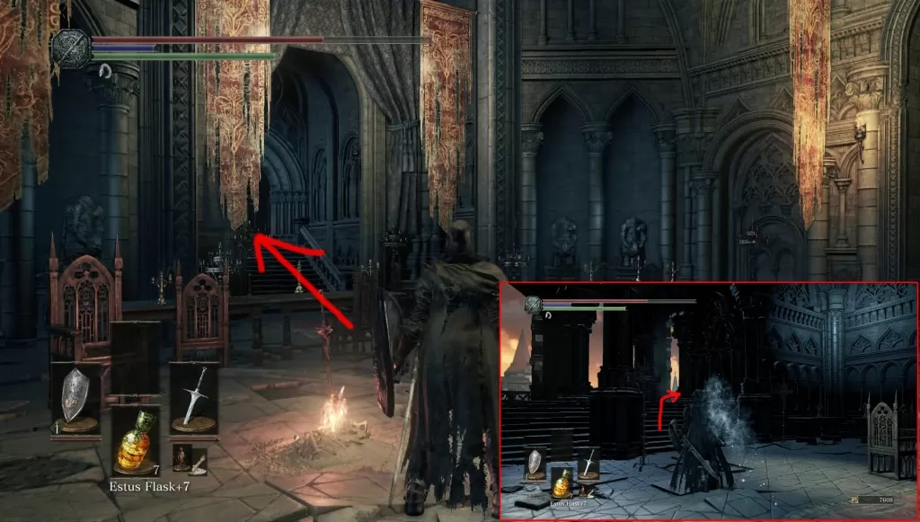 lothric castle illusory wall