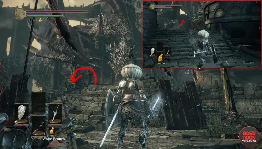 where to find raw gem in dark souls 3