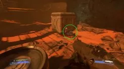 doom mission 1 blue keycard location