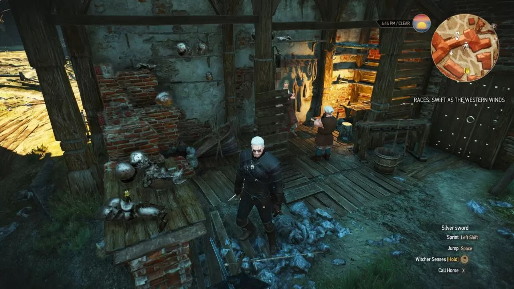 grandmaster armorer location witcher 3 blood wine