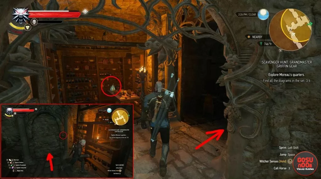 grandmaster griffin chest armor schematic witcher 3