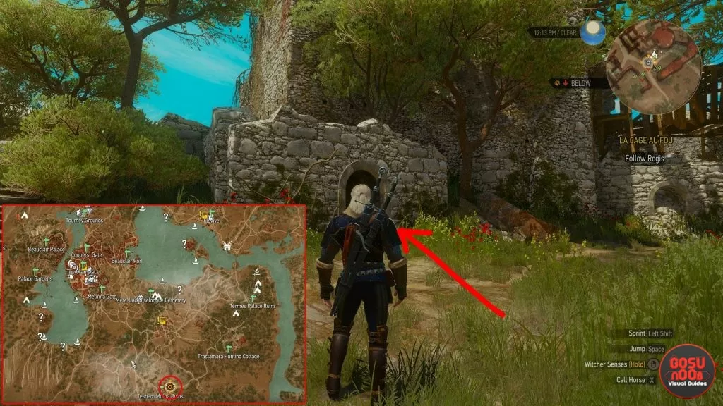 red armor dye witcher 3