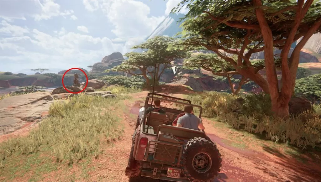 where to find rock cairn uncharted 4