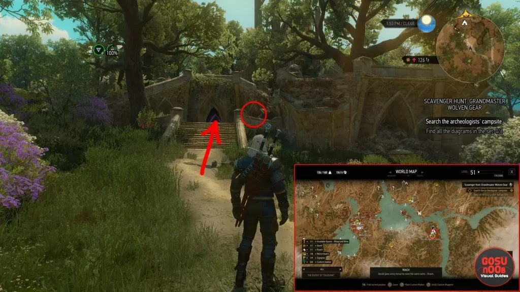 witcher 3 grandmaster wolven armor location