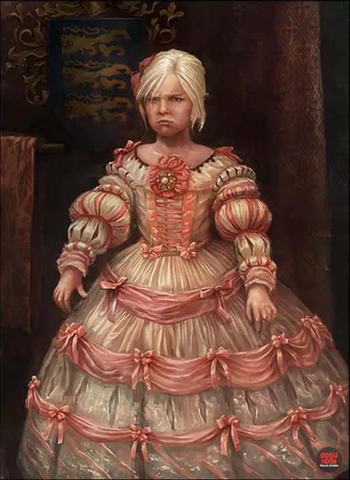 witcher 3 painting cirilla fiona elen riannon queen of cintra