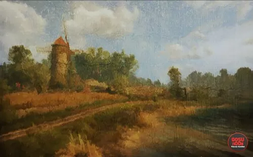 witcher 3 painting harvest time in white orchard