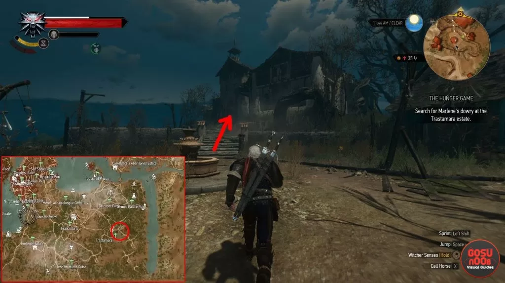 corvo bianco trophy location witcher 3