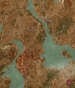 skellige gwent deck cards player locations map witcher 3 blood and wine