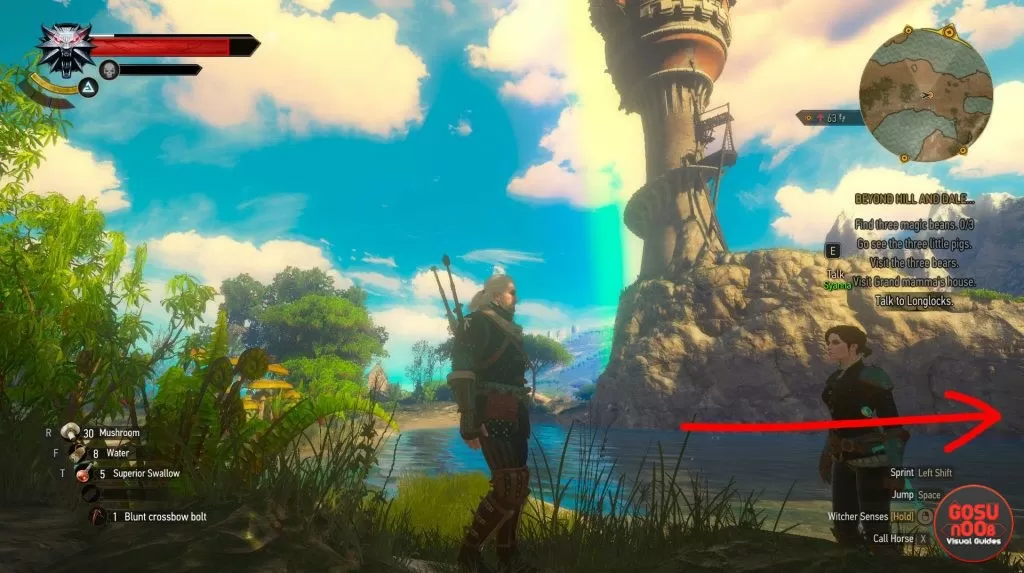 toussaint knight golden armor location