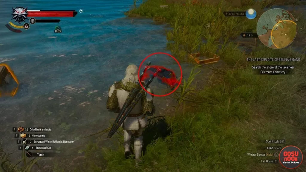 toussaint steel sword diagram location witcher 3