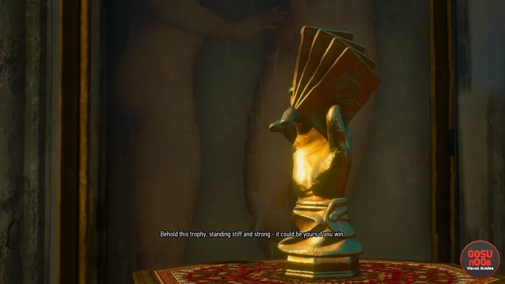 witcher 3 corvo bianco decoration trophy