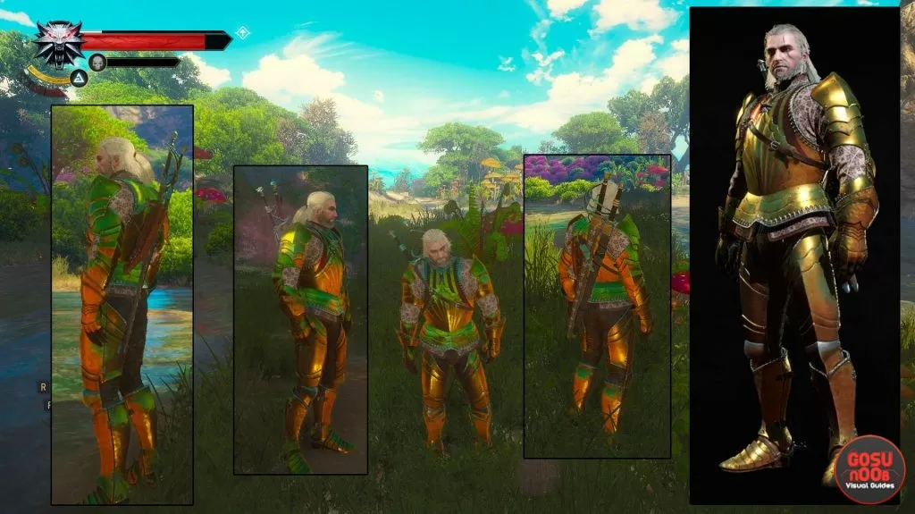 witcher 3 toussaint armor