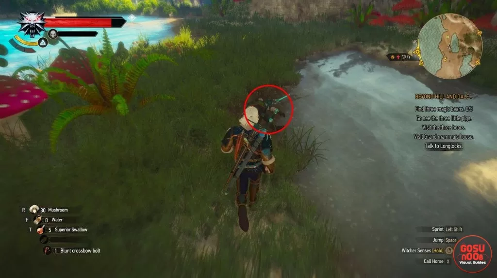 witcher 3 toussaint golden armor location