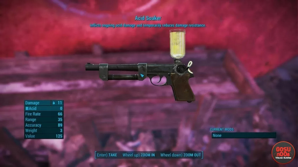 acid soaker unique weapon fallout 4 nuka world