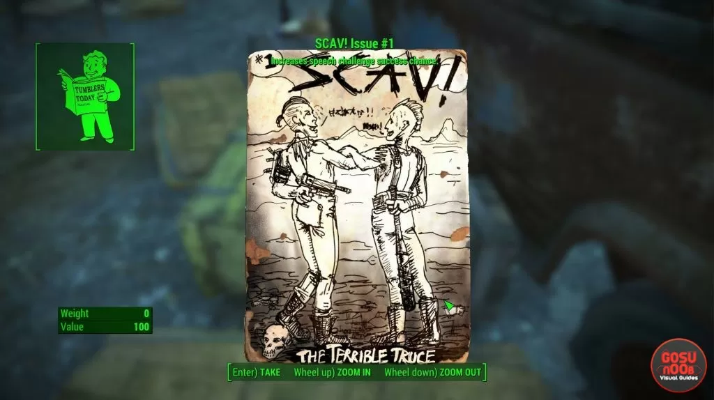 wher eto find scav magazine fallout 4 nuka world