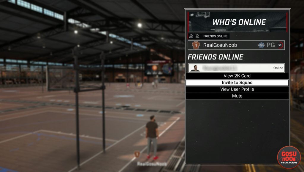 how to play mypark with friends nba 2k17