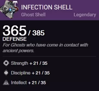 infection shell destiny rise of iron