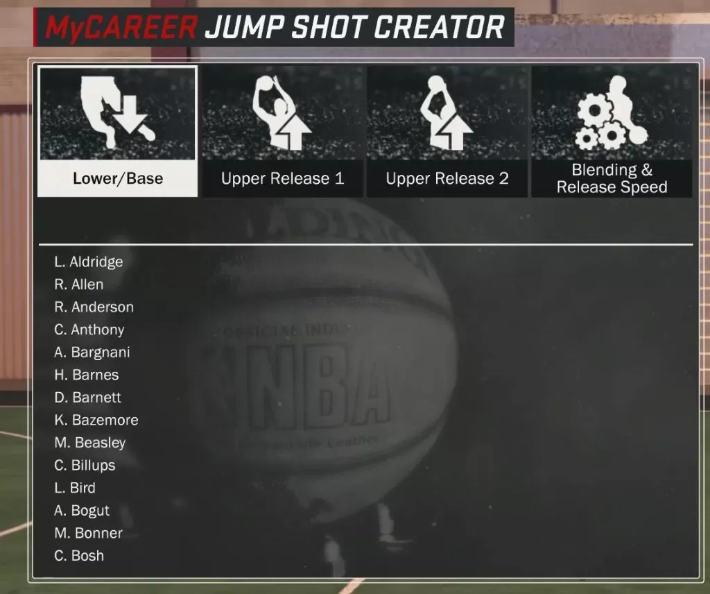 nba 2k17 jump shot creator