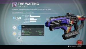 rise of iron the waiting fusion rifle
