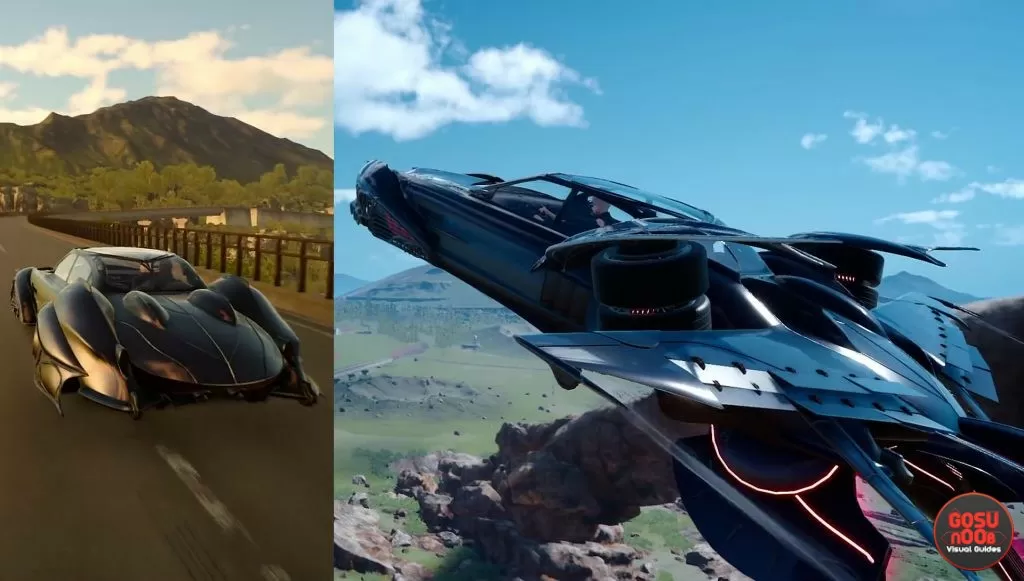 Airship Forms Final Fantasy XV