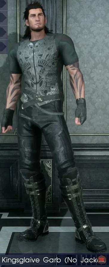 Gladiolus Kingsglaive Garb No Jacket Outfit FFXV