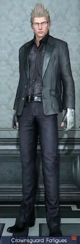 Ignis Crownsguard Fatigues Outfit FFXV