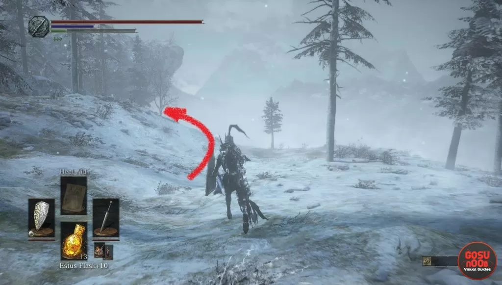 Location of Ethereal Oak Shield Dark Souls 3 Ashes of Ariandel DLC