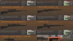 Mafia 3 Rifle List