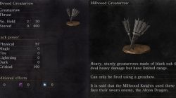 Millwood Greatarrow Dark Souls 3 Ashes of Ariandel