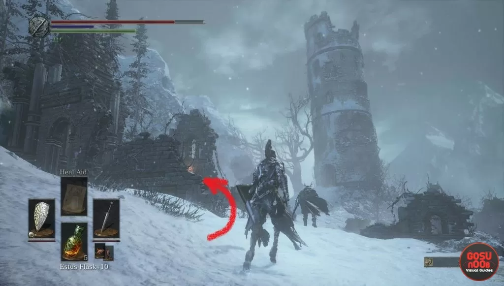 Millwood Greatbow Location Dark Souls 3 DLC Ashes of Ariandel