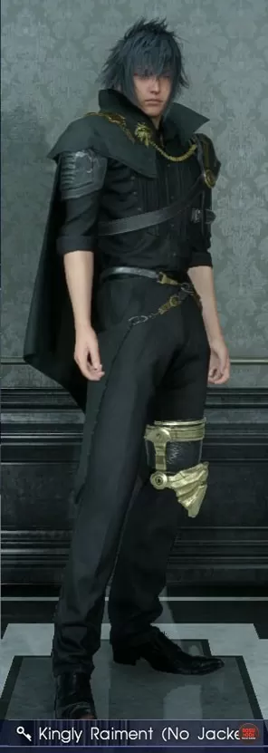 Noctis Kingly Raiment No Jacket Outfit FFXV