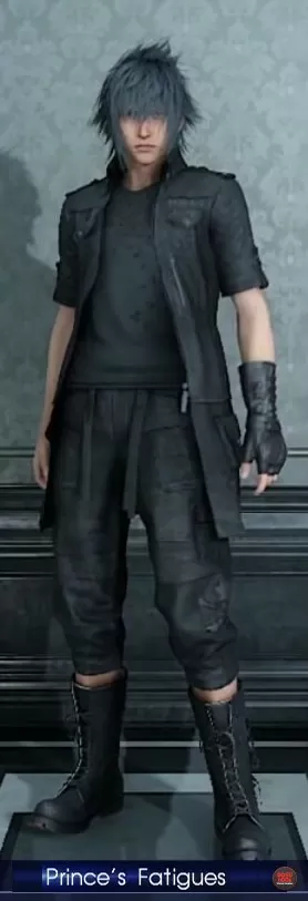 Prince's Fatigues Outfit Final Fantasy XV