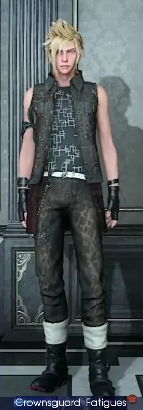 Prompto Crownsguard Fatigues Outfit FFXV