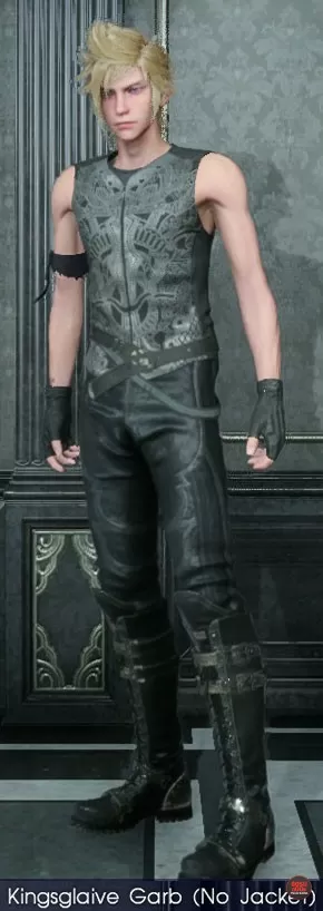 Prompto Kingsglaive Garb No Jacket Outfit FFXV