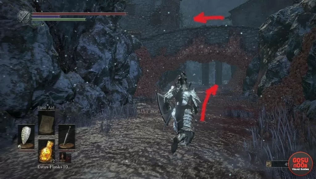 Snowy Mountain Pass Dark Souls 3 DLC Ashes of Ariandel