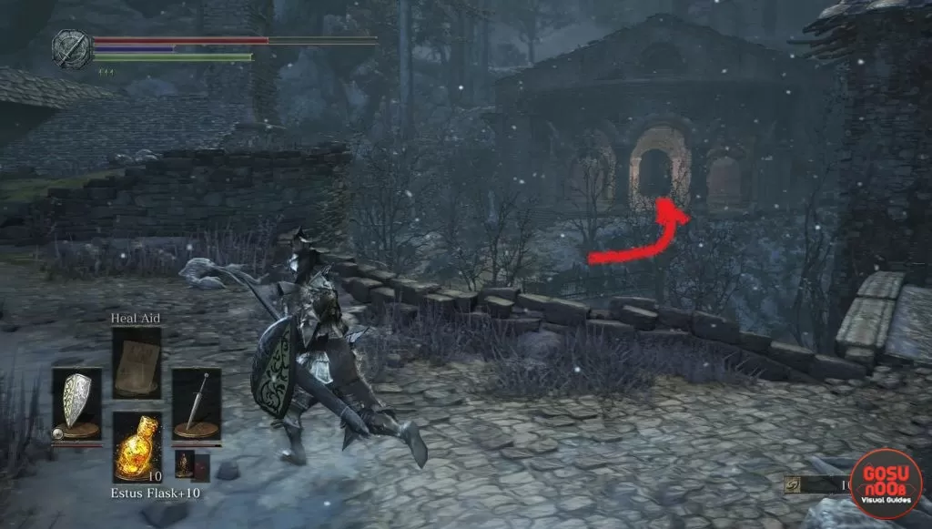 Snowy Mountain Pass DLC Dark Souls 3 Ashes of Ariandel