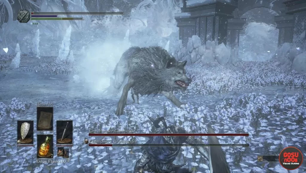 gravetender greatwolf boss dks3 dlc