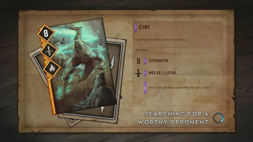 Gwent Kill The Servers 2 Ciri